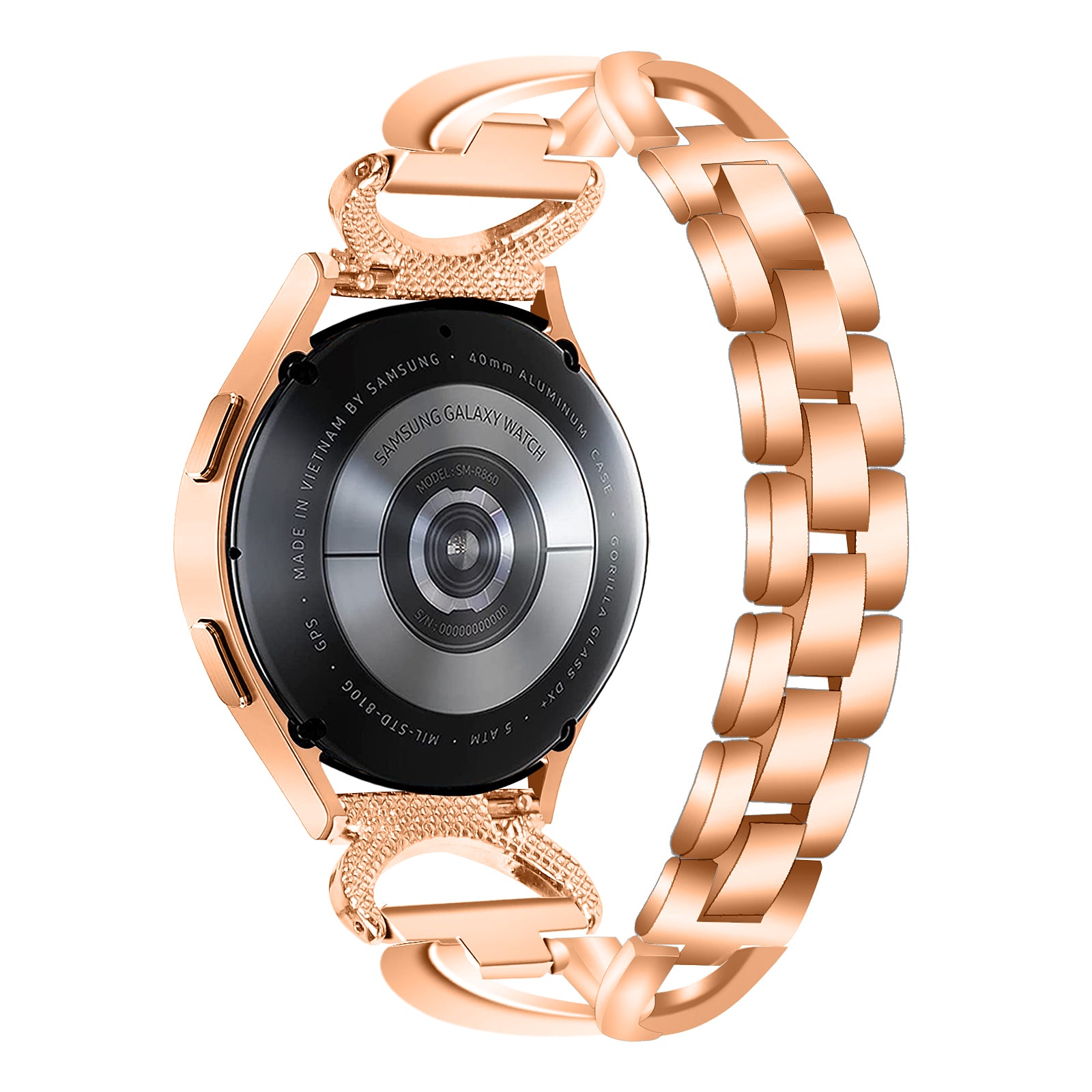 20mm Watch Strap for Samsung Galaxy Watch6 40mm 44mm Watch6 Classic 43mm 47mm Watch 5 40mm 44mm Watch4 40mm 44mm Rhinestones Decor Alloy Wrist Band 20mm Watch Strap for Samsung Galaxy Watch6 40mm 44mm Watch6 Classic 43mm 47mm Watch 5 40mm 44mm Watch4 40mm 44mm Rhinestones Decor Alloy Wrist Band